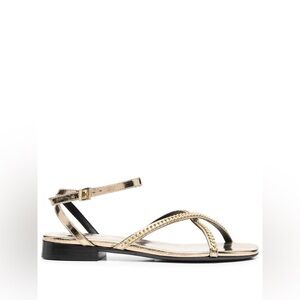 Zadig‎ and Voltaire Rockzy Vintage Patent with chains, size US 5